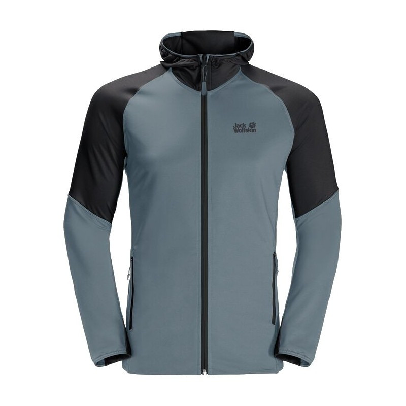 Jack Wolfskin Pánská bunda Jack Wolfskin Hydro III Storm grey