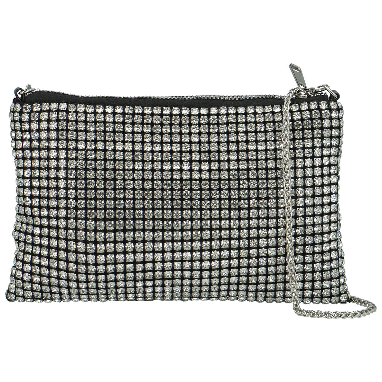 Dámské psaníčko stříbrné - Michelle Moon Pentti stříbrná