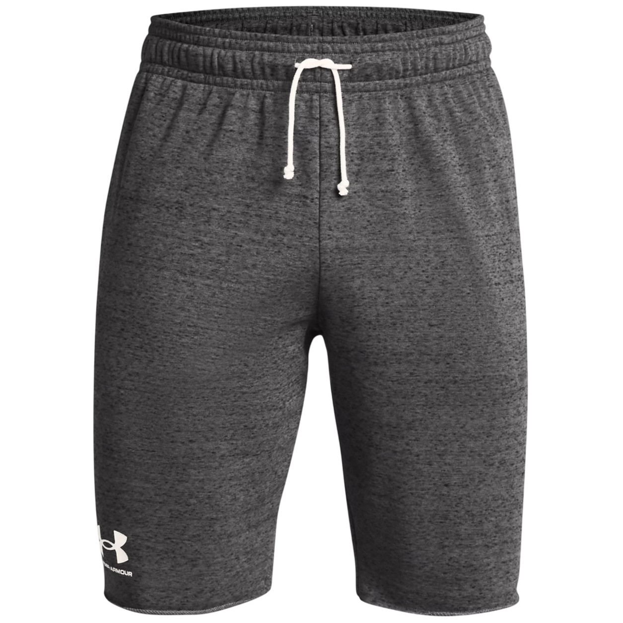 Pánské kraťasy Under Armour Rival Terry Short Velikost: L / Barva: šedá/bílá