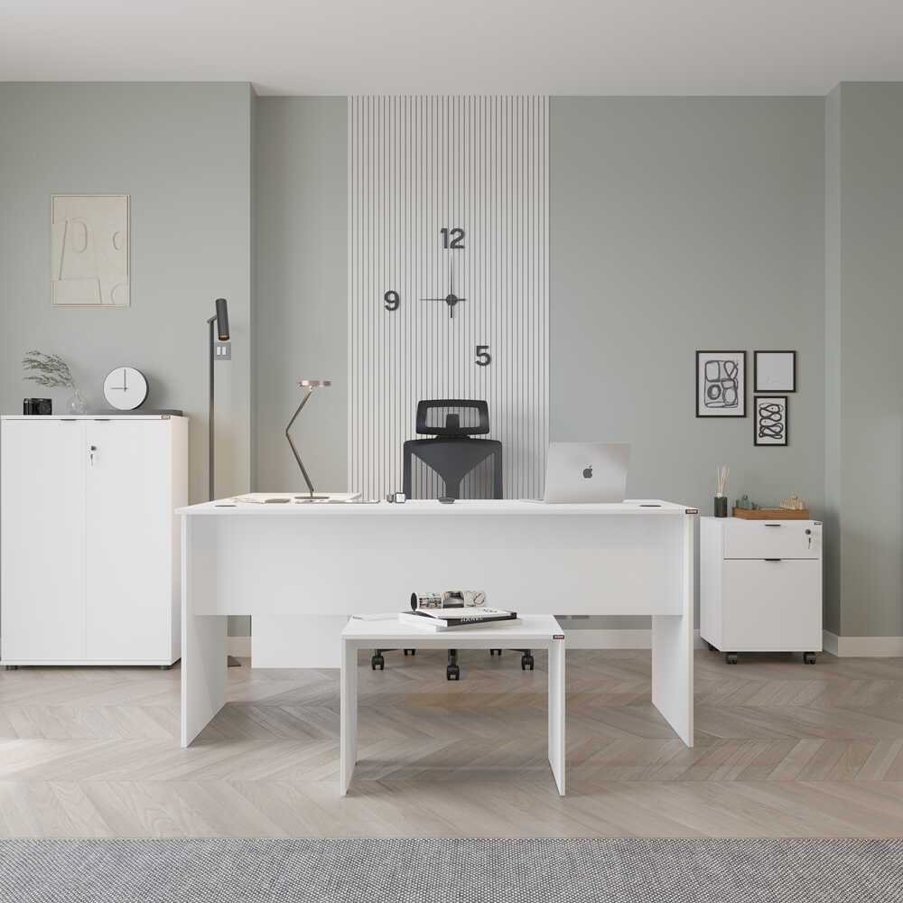 Kancelářská sestava CORNO 3, bílá