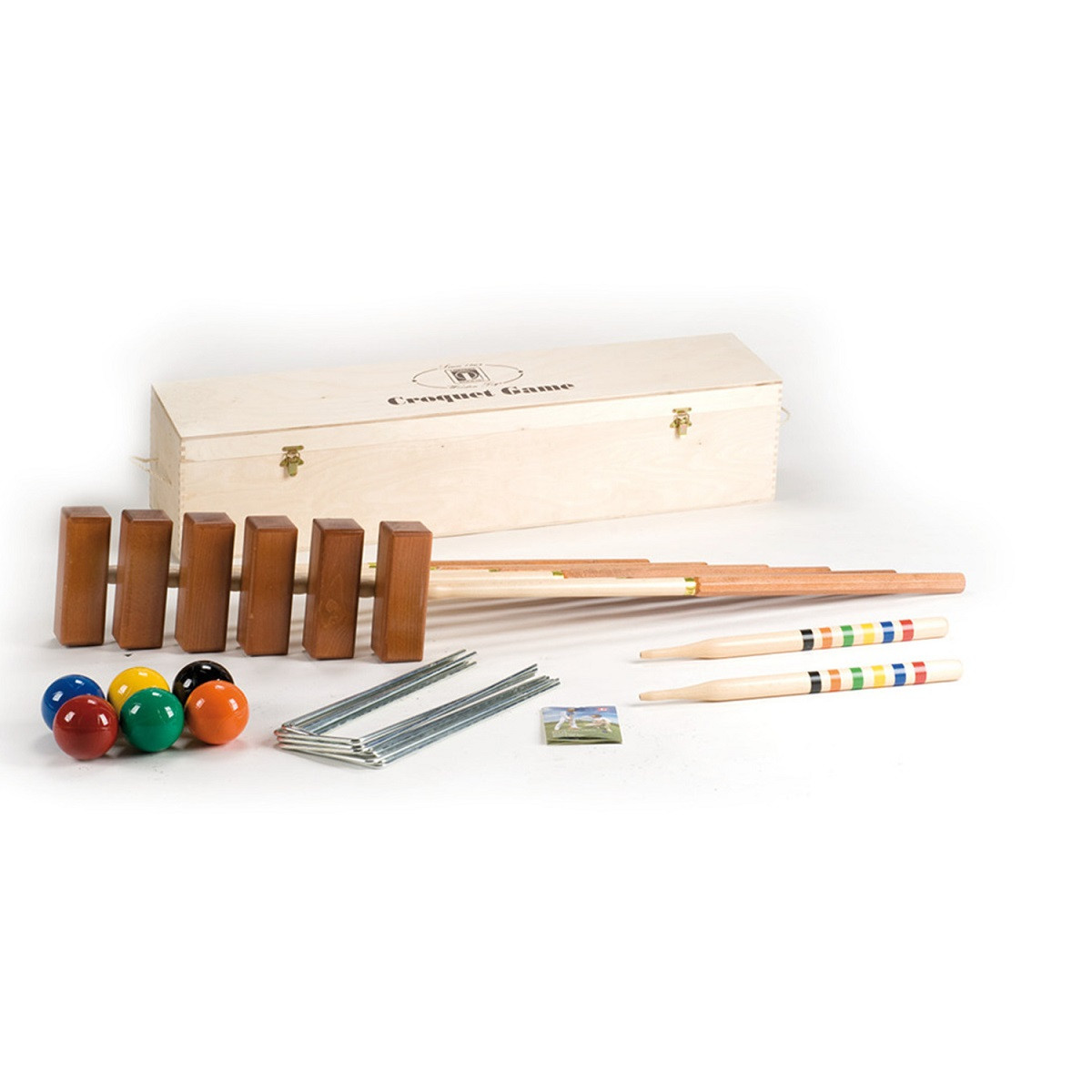 Kroket LUCIO LONDERO Professional pro 6 hráčů - dřevěný box