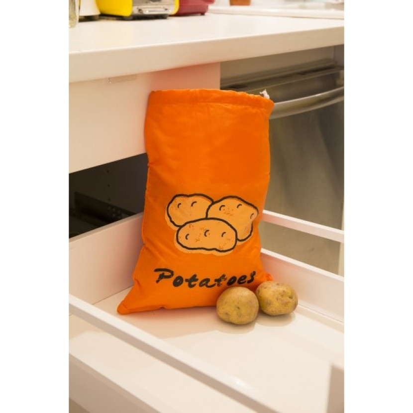 Pytlíček na brambory Kikkerland - oranžový