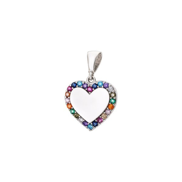 Přívěsek se syntetickými kameny 346-185-001561 1.25g