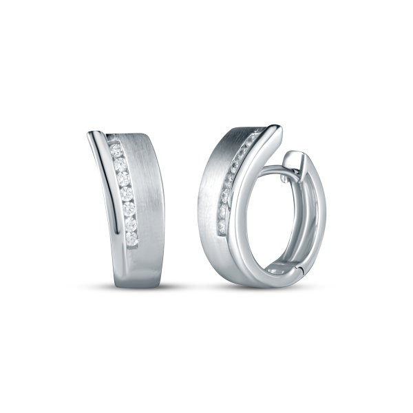 Náušnice se syntetickými kameny 136-635-076030-0000