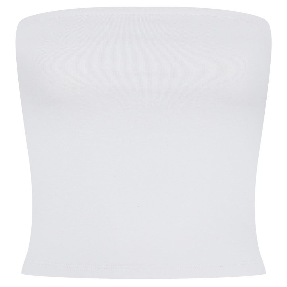 SF (Skinnifit) Dámský Bandeau Top - Bílá | L