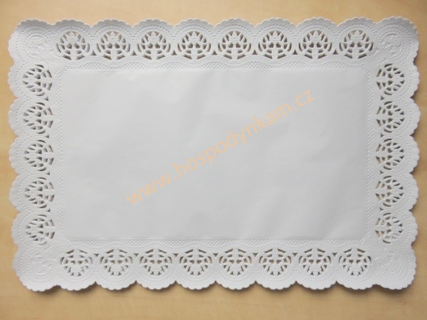 Balení krajka pod dort obdélník 36x46cm