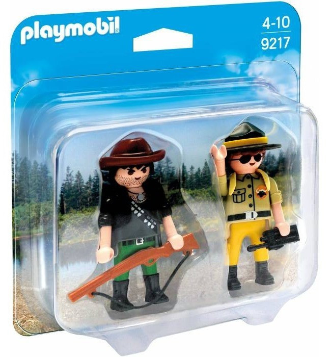 Playmobil Playmobil 9217 Pytlák a správce parku