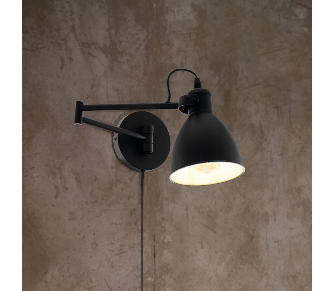 Eglo Eglo 97886 - Nástěnné svítidlo SAN PERI 1xE27/10W/230V