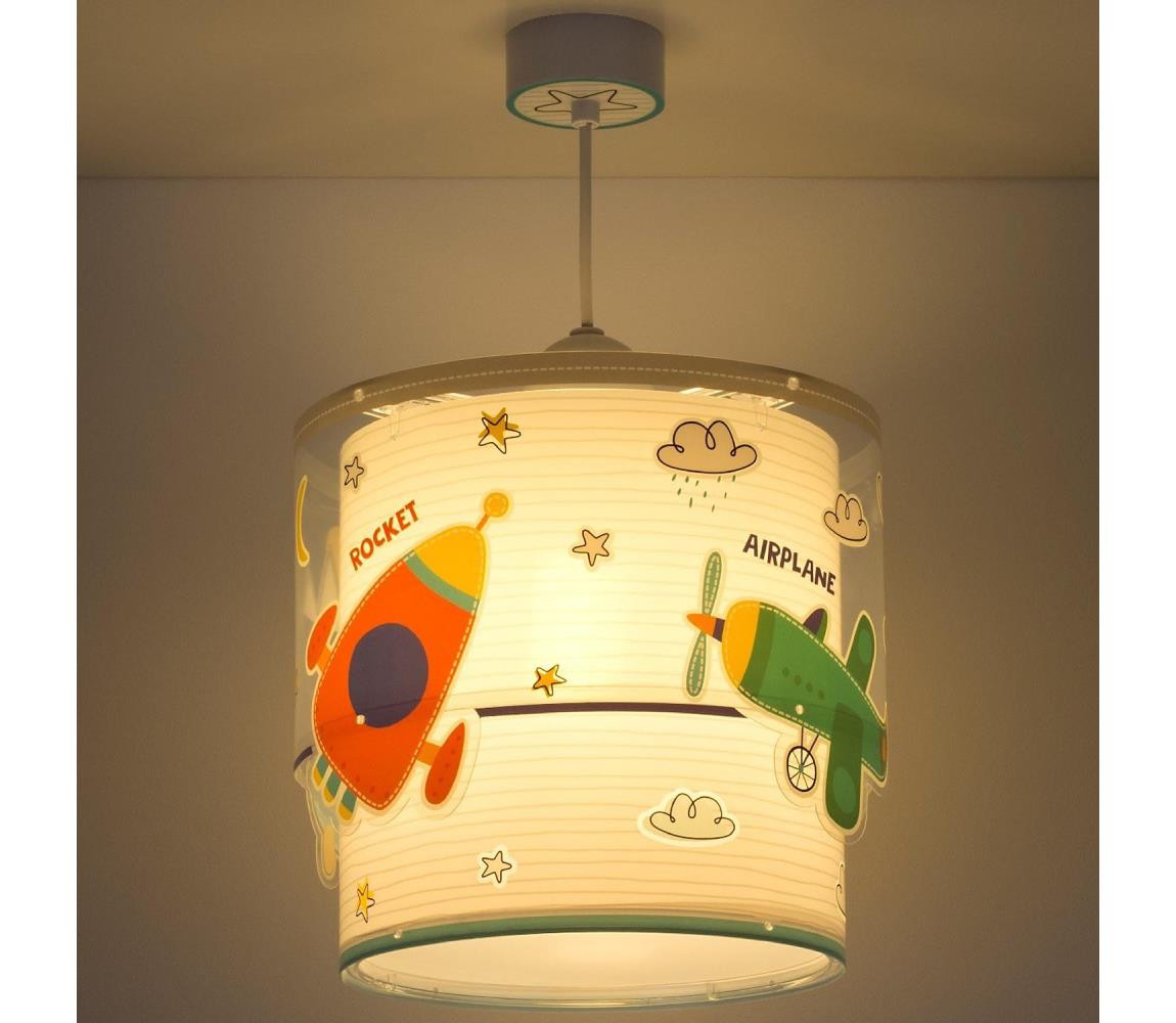 Dalber Dalber 61682 - Dětský lustr BABY TRAVEL 1xE27/60W/230V