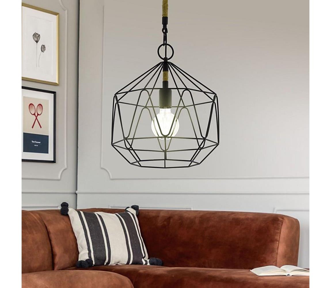 Eglo Eglo 43328 - Lustr na lanku COTTINGHAM 1xE27/40W/230V