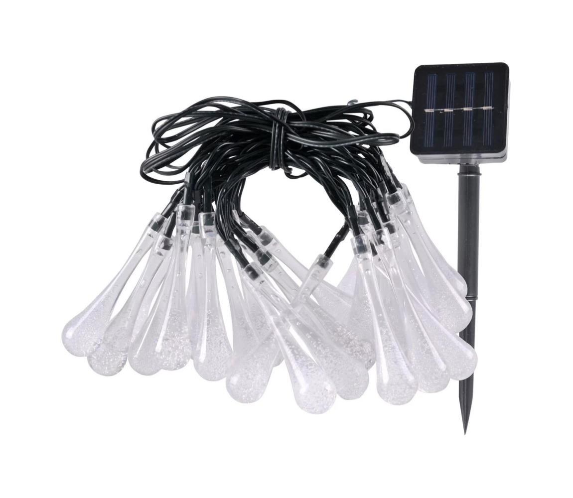 LED Solární řetěz ICE 30xLED/1,2V IP44