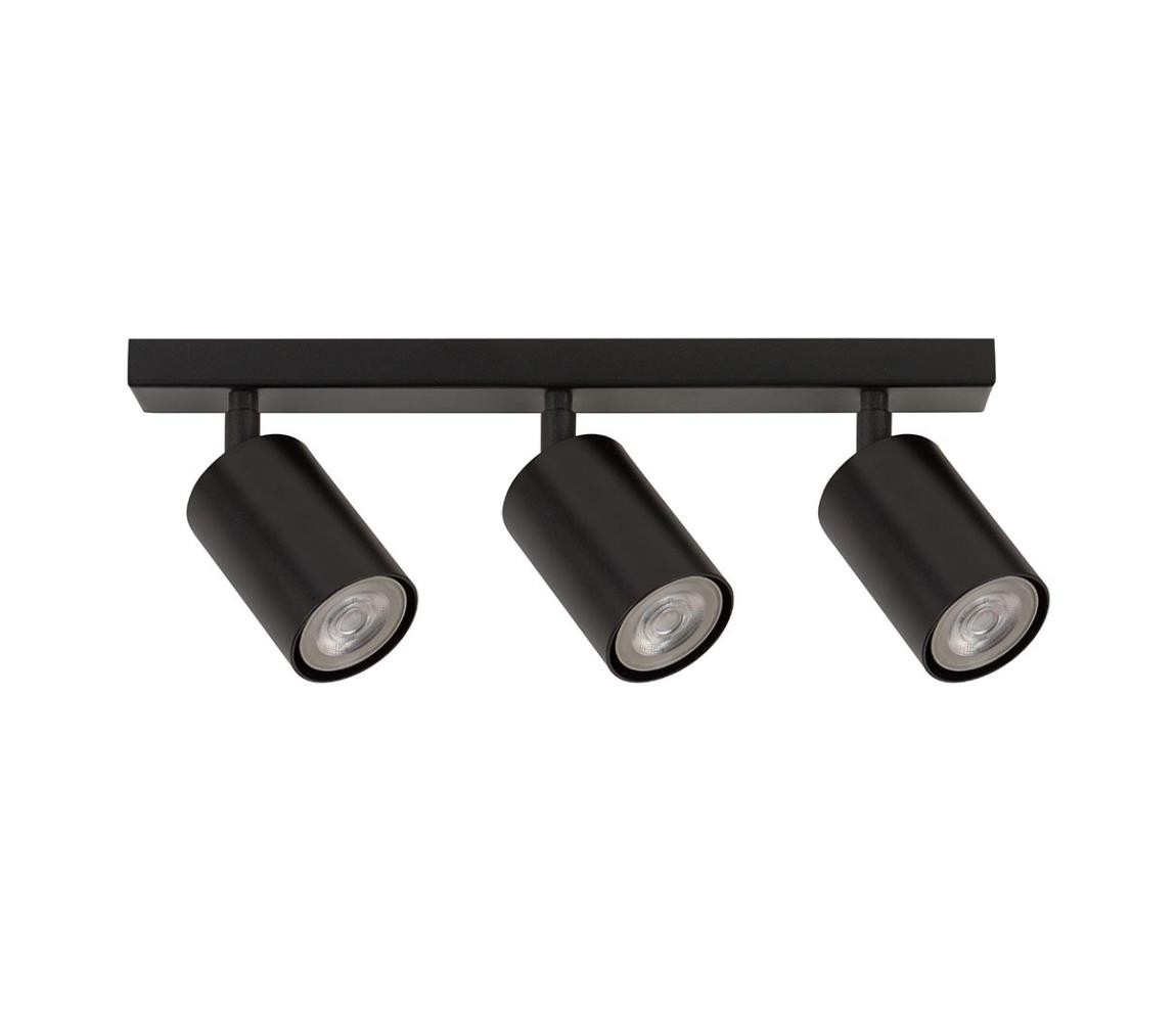 Bodové svítidlo ZOOM 3xGU10/25W/230V černá