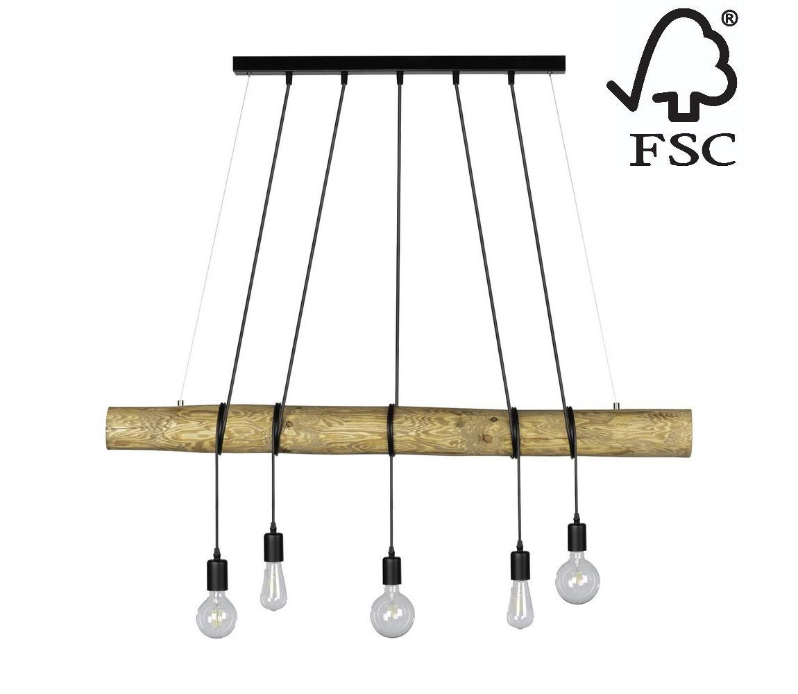 69304504 - Lustr na lanku TRABO 5xE27/60W/230V