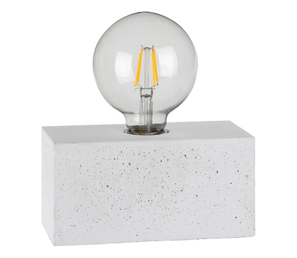 7370937 - Stolní lampa STRONG DOUBLE 1xE27/25W/230V beton