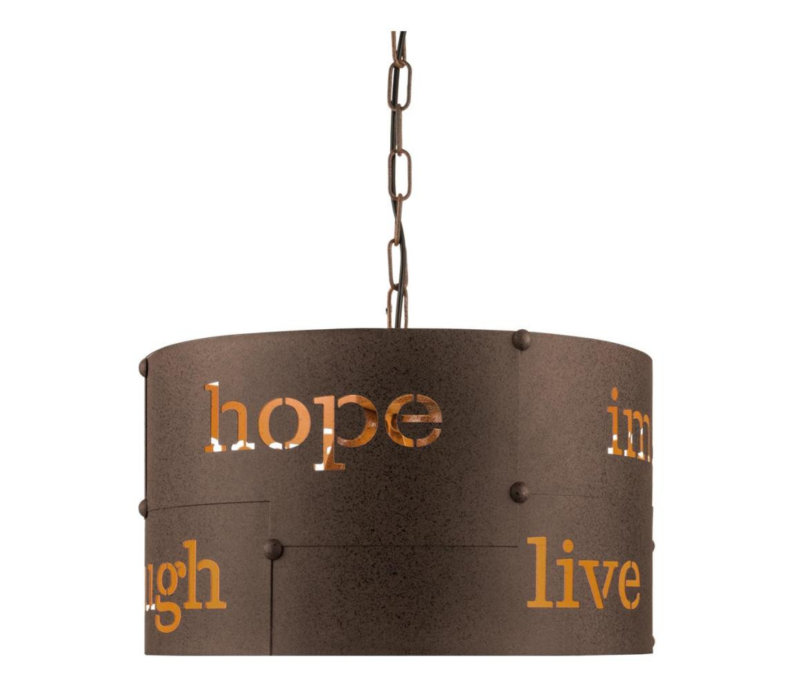 Eglo Eglo 49743 - Lustr na řetězu COLDINGHAM 3xE27/60W