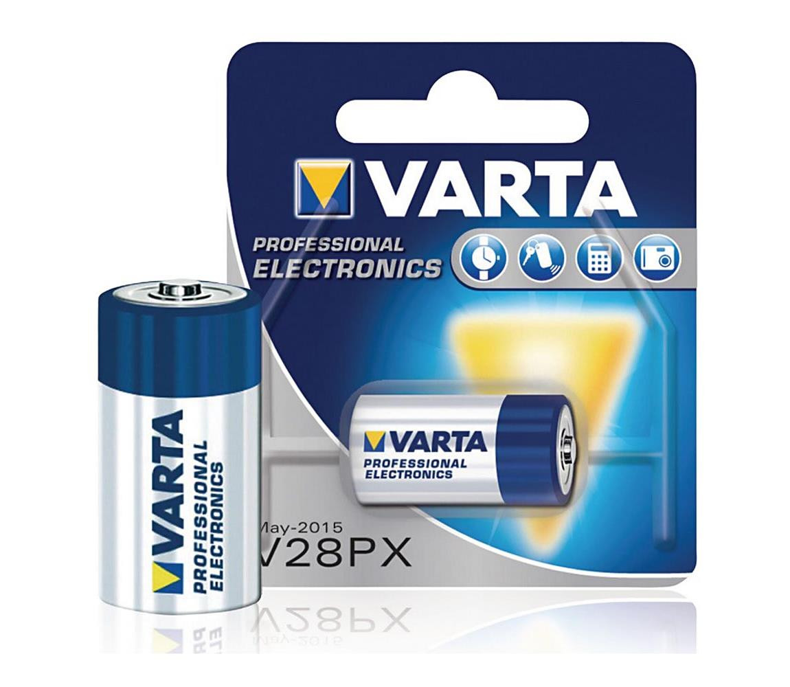VARTA Varta 4028101401 - 1 ks Stříbrooxidová baterie ELECTRONICS V28PX/4SR44 6,2V