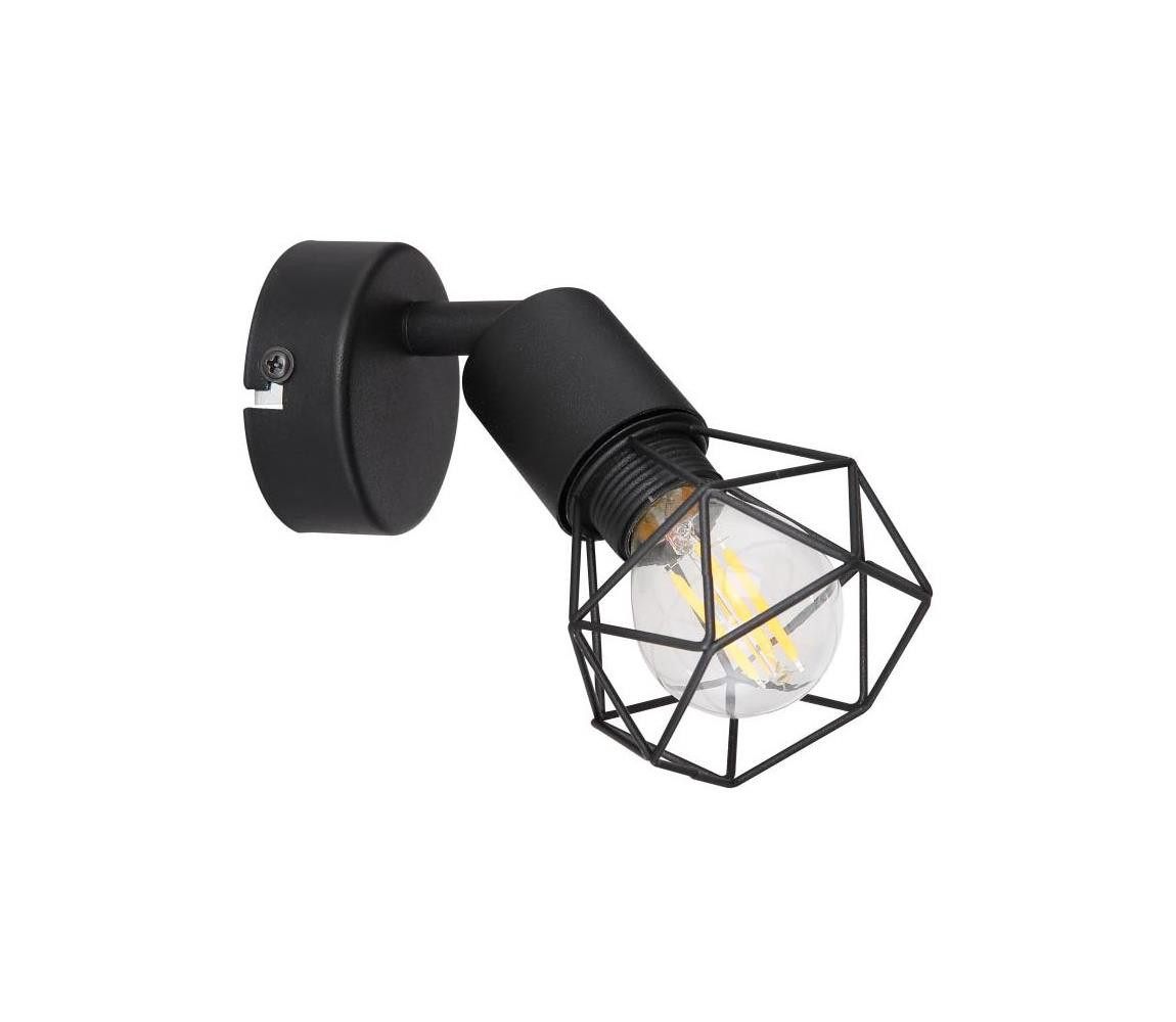 Globo Globo 54802S-1 - Nástěnné bodové svítidlo XARA 1xE14/40W/230V černá