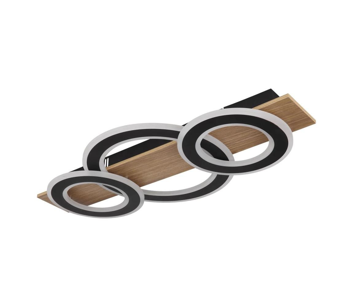 Globo Globo 48038-50 - LED Stropní svítidlo JAYDEN LED/50W/230V hnědá