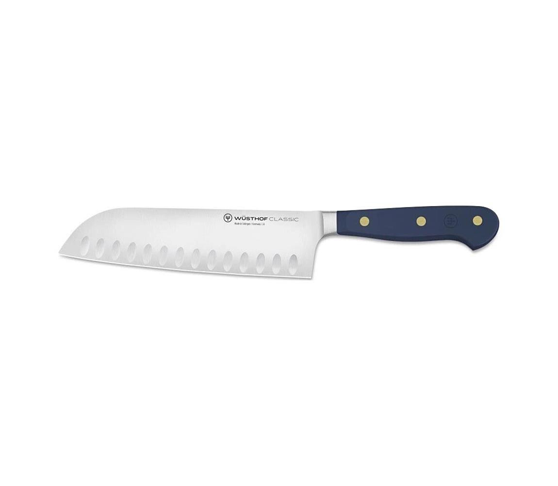 Wüsthof Wüsthof - Kuchyňský nůž santoku CLASSIC COLOUR 17 cm modrá
