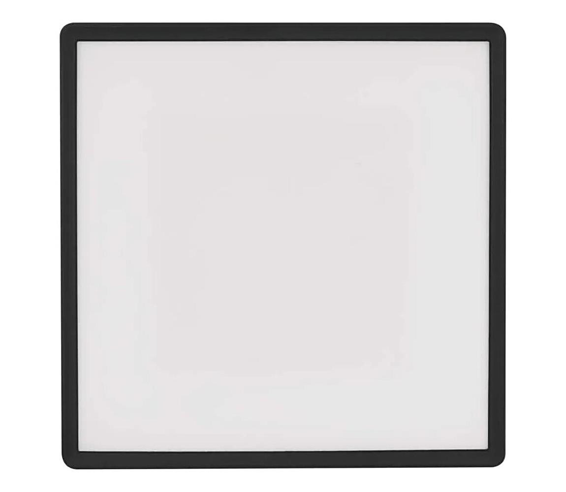 LED Stropní svítidlo FLORI LED/22W/230V 4000K černá 42x42 cm