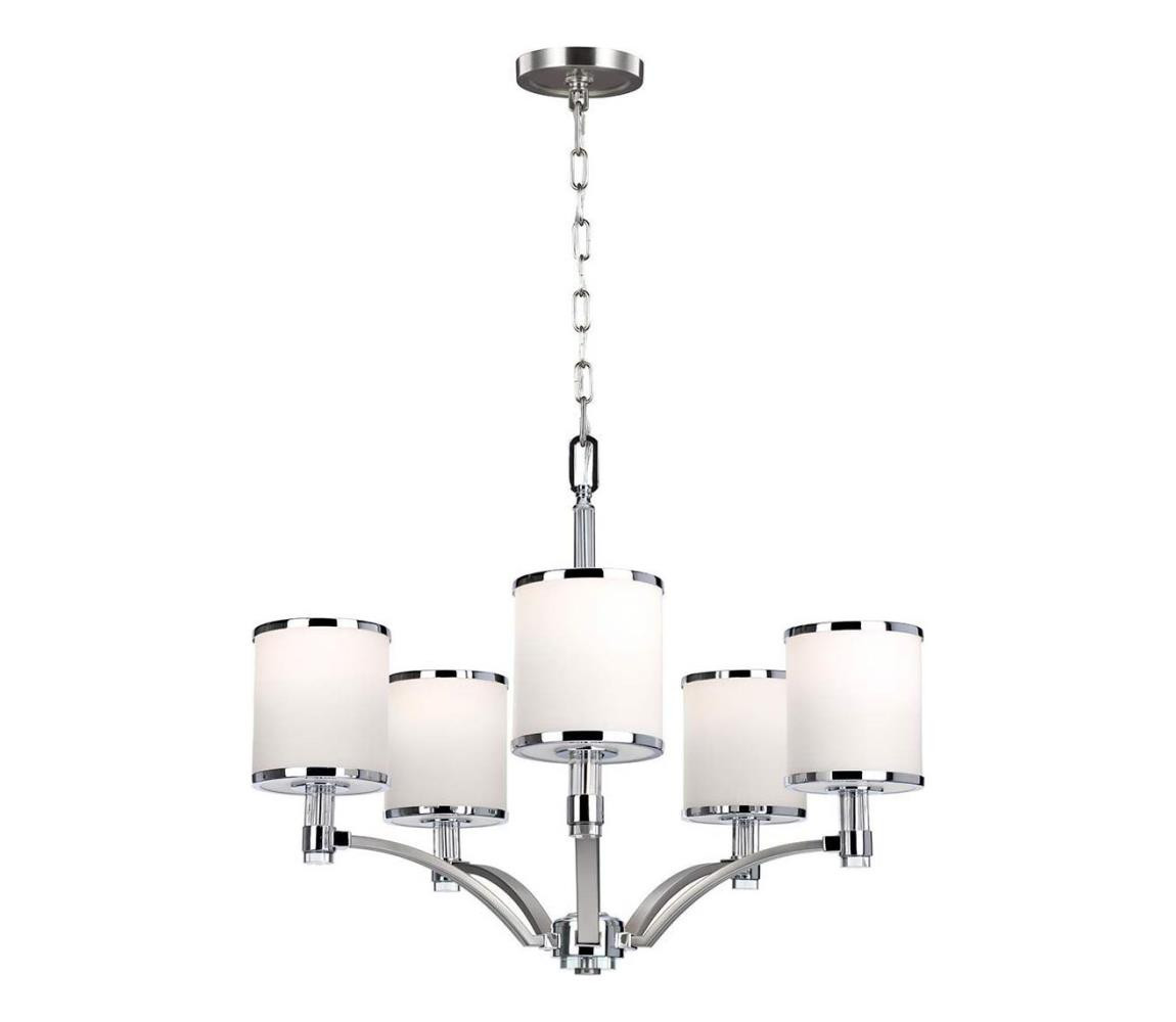 Elstead Feiss FE-PROSPECT-PARK5 - Lustr na řetězu PROSPECT PARK 5xE27/60W/230V