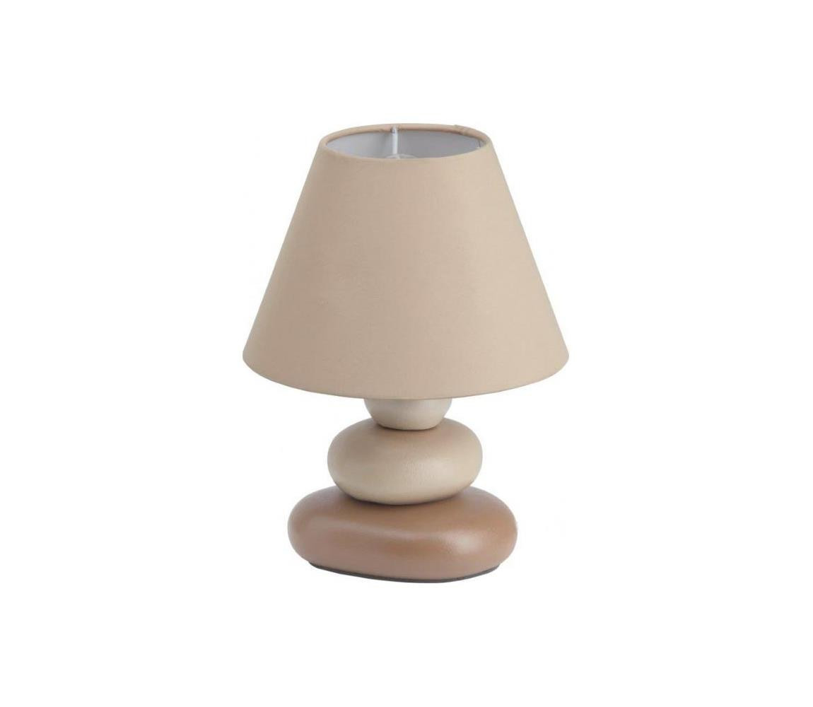 Brilliant Brilliant - Stolní lampa PAOLO 1xE14/40W/230V keramika/béžová