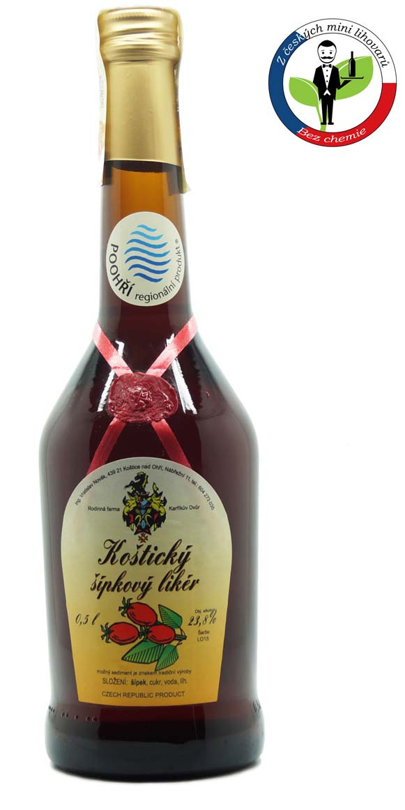 Karfíkův dvůr Karfíkův šípkový likér 23,8% 0,5l