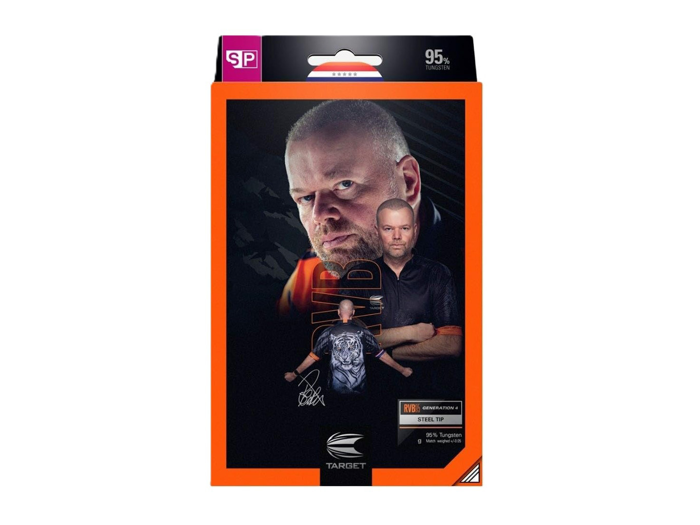 Šipky Steel RVB95 G4 95% 21G