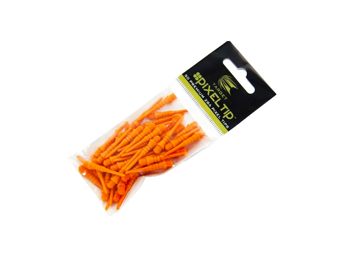Target-darts Hroty Pixel tips 50ks, oranžové