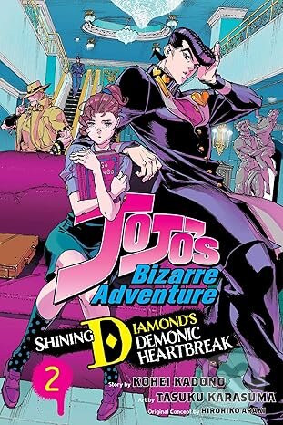 JoJo's Bizarre Adventure: Shining Diamond's Demonic Heartbreak, Vol. 2 - Hirohiko Araki, Tasuku Karasuma (ilustrátor)