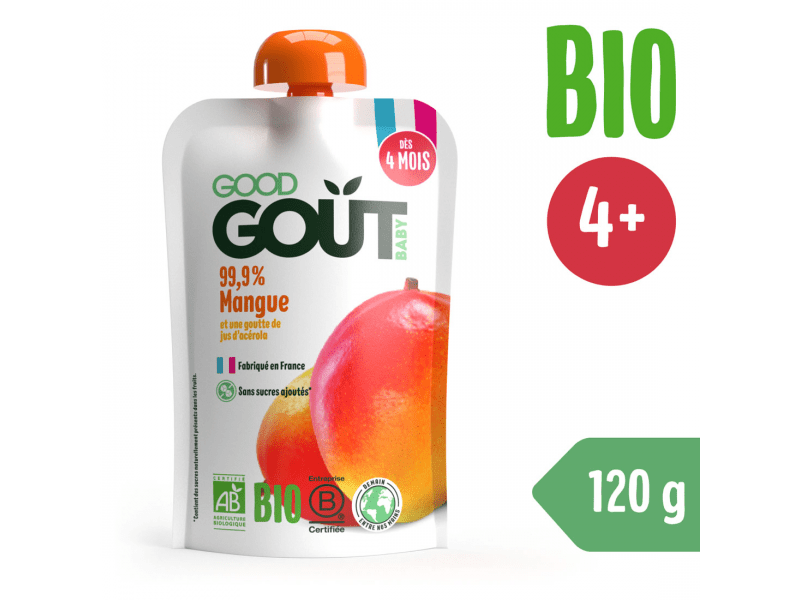 Good Gout Kapsička BIO Mango 120 g