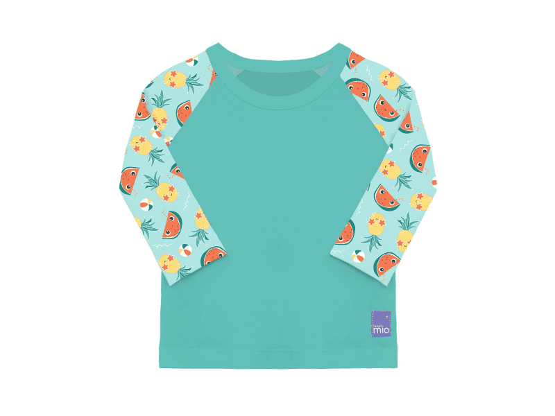 Bambino Mio Dětské tričko do vody s rukávem, UV 40+, Tropical, vel. L