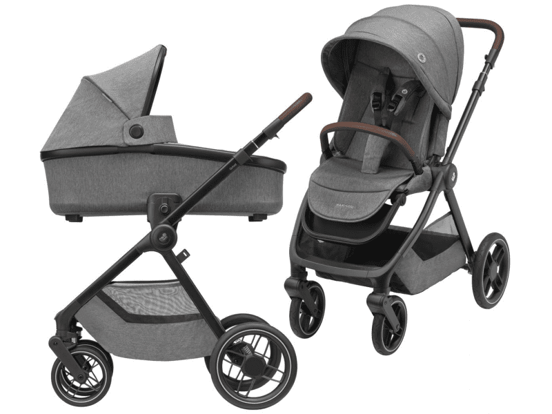Maxi-Cosi Oxford kočárek + korbička Oria korbička Select Grey