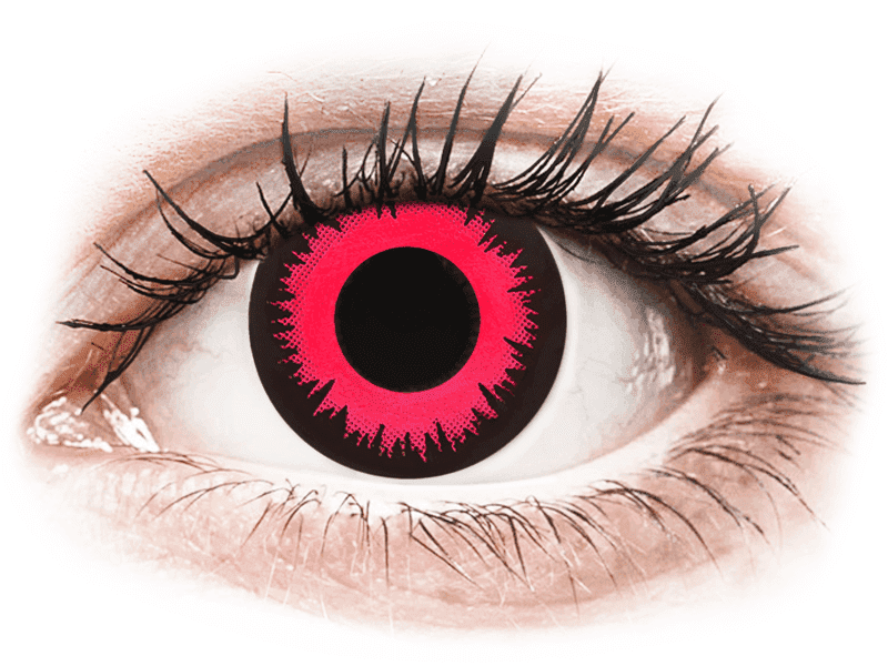 Gelflex CRAZY LENS - Vampire Queen - nedioptrické jednodenní (2 čočky)