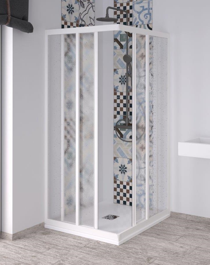 Forte Angolo Čtvercový sprchový kout 70 x 70 cm ACRIL - ANGOLO NEW