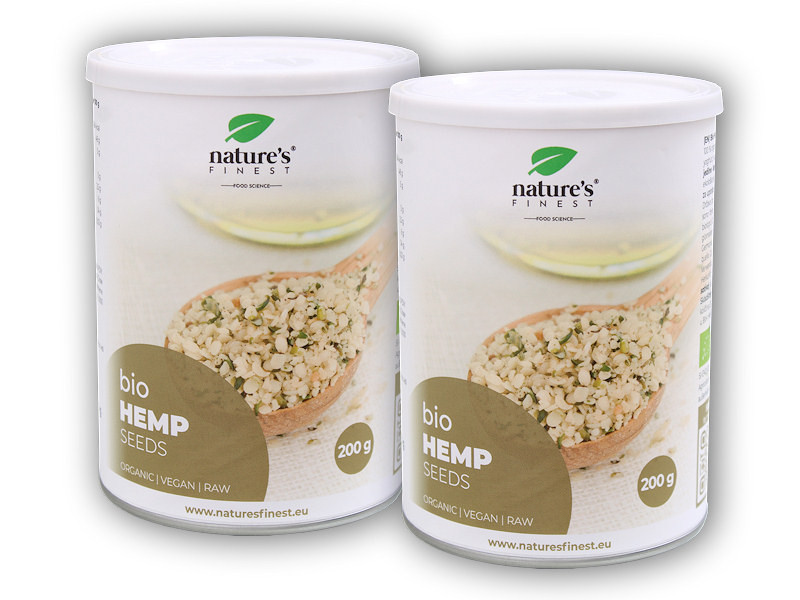 Nature's Finest 2x Hemp Seeds BIO 200g