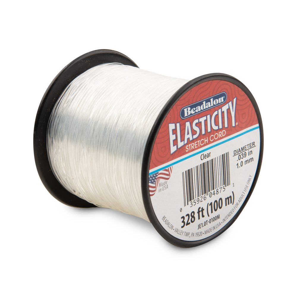 Beadalon elastomer 1 mm/100 m - 1 ks