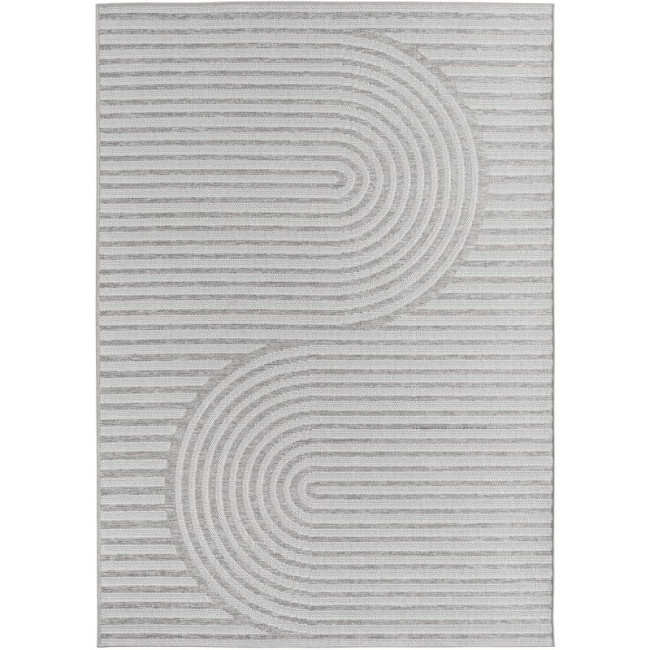 Koberec Desert geometrie, šedý