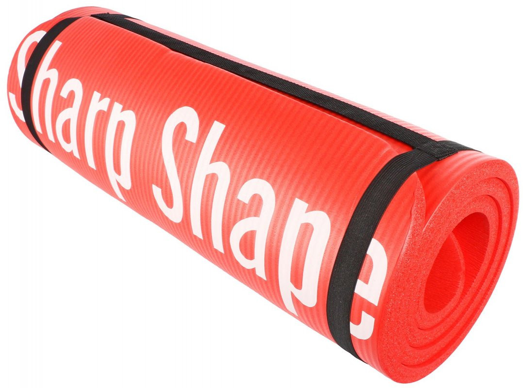 Sharpshape Pěnová podložka na cvičení Barva: Červená