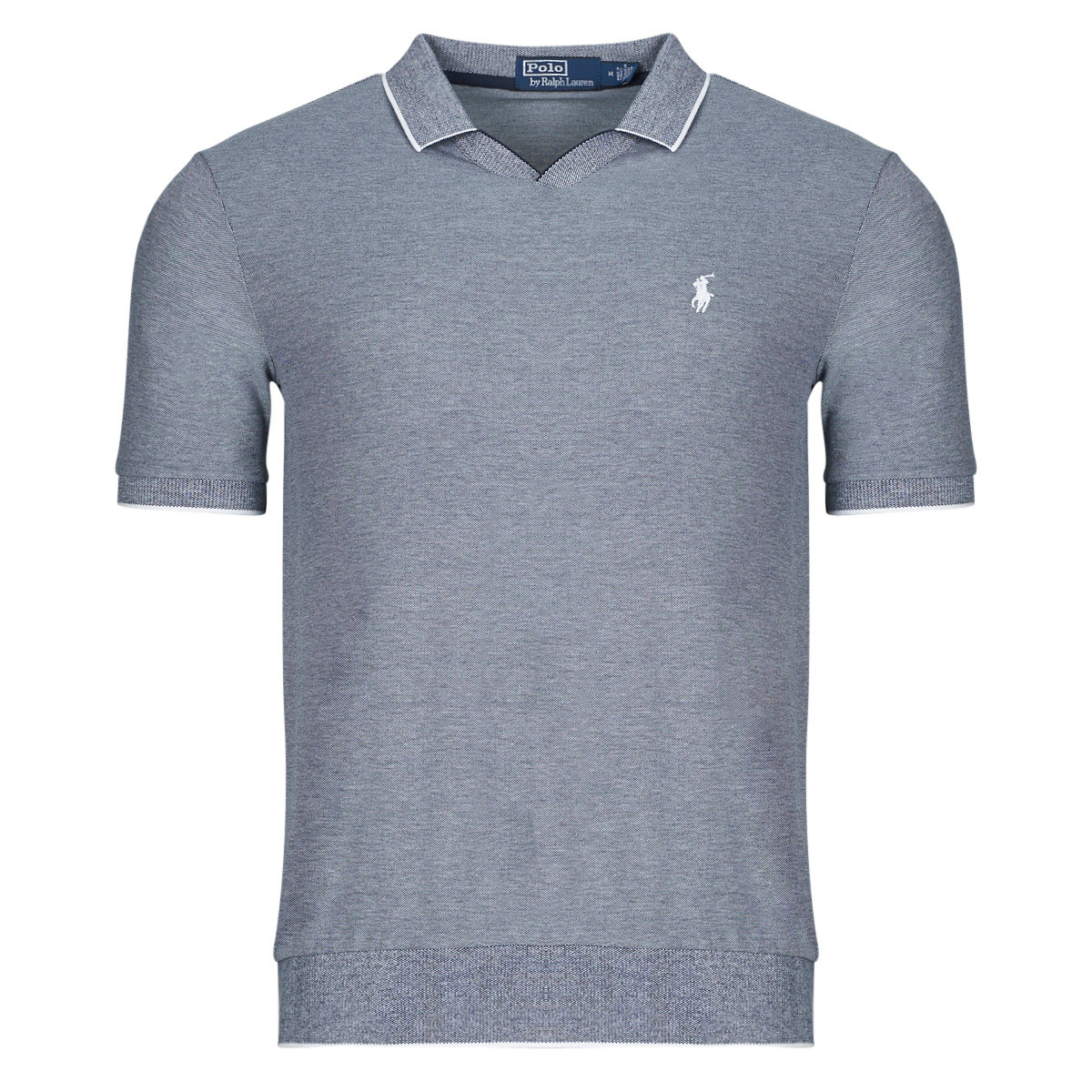 Polo Ralph Lauren  POLO HABILLE COL ITALIEN  Tmavě modrá