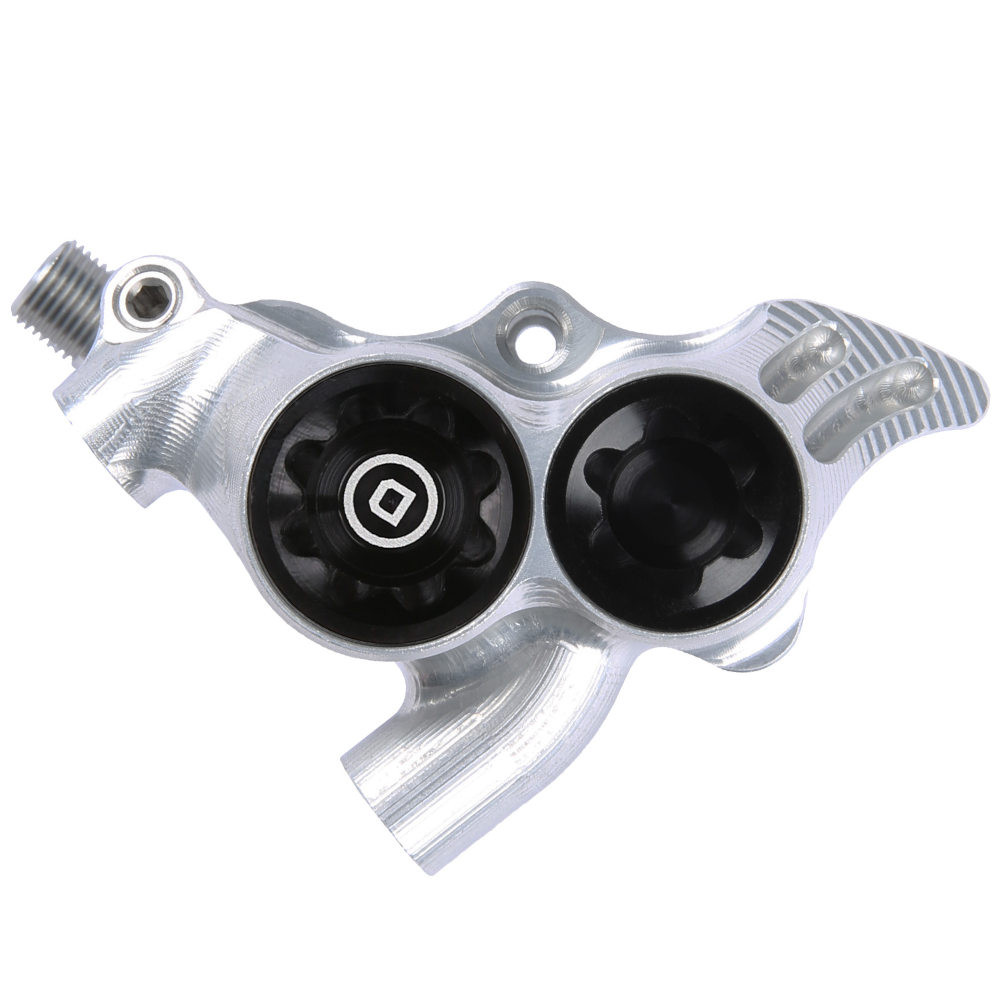 Brzdový třmen Hope RX4+, stříbrný Brzdy: FM, DOT, +20