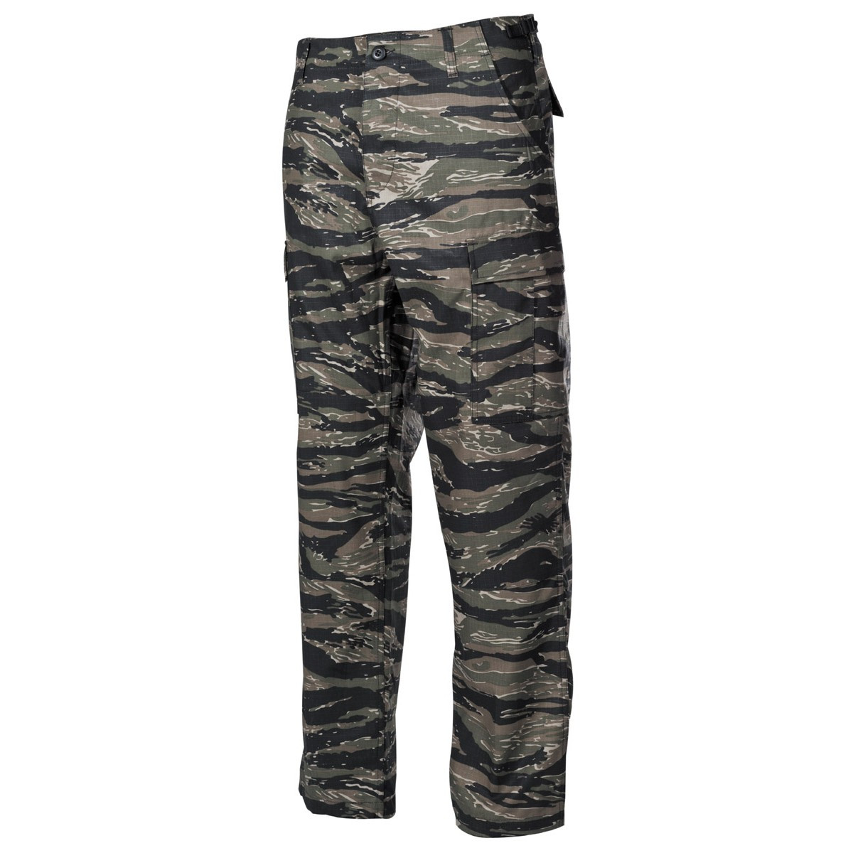 Bojové kalhoty US BDU - tiger-stripe, L