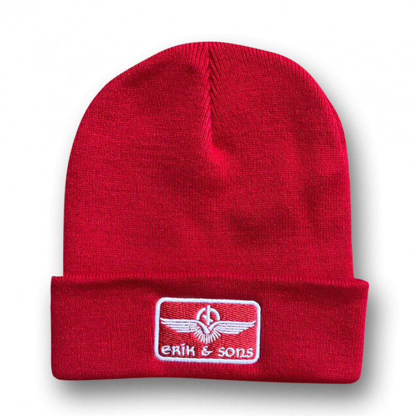 Čepice zimní Erik and Sons Torpa - červená