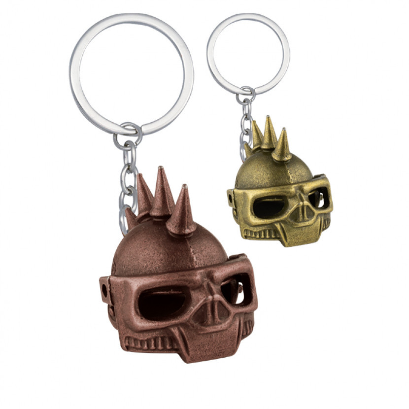 Klíčenka s hroší lebkou Barbaric - různé barvy