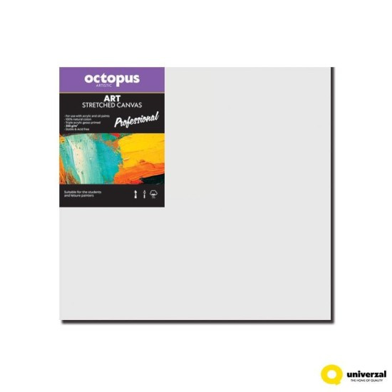 Octopus Malířské plátno OCTOPUS Professional - 40 x 40 cm - 350 g/m2