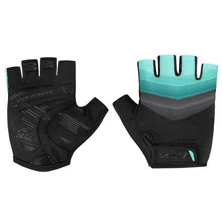 Etape Liana cyklistické rukavice černá-mint