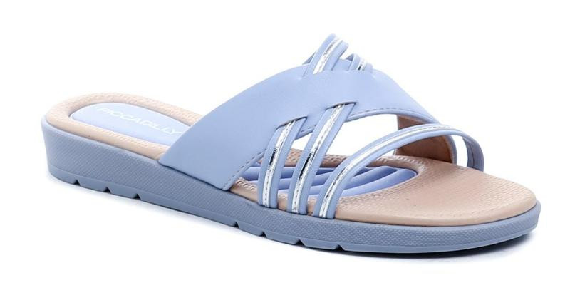 Piccadilly 410037-1 modré dámské nazouváky