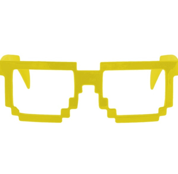 BRÝLE Pixely zlaté