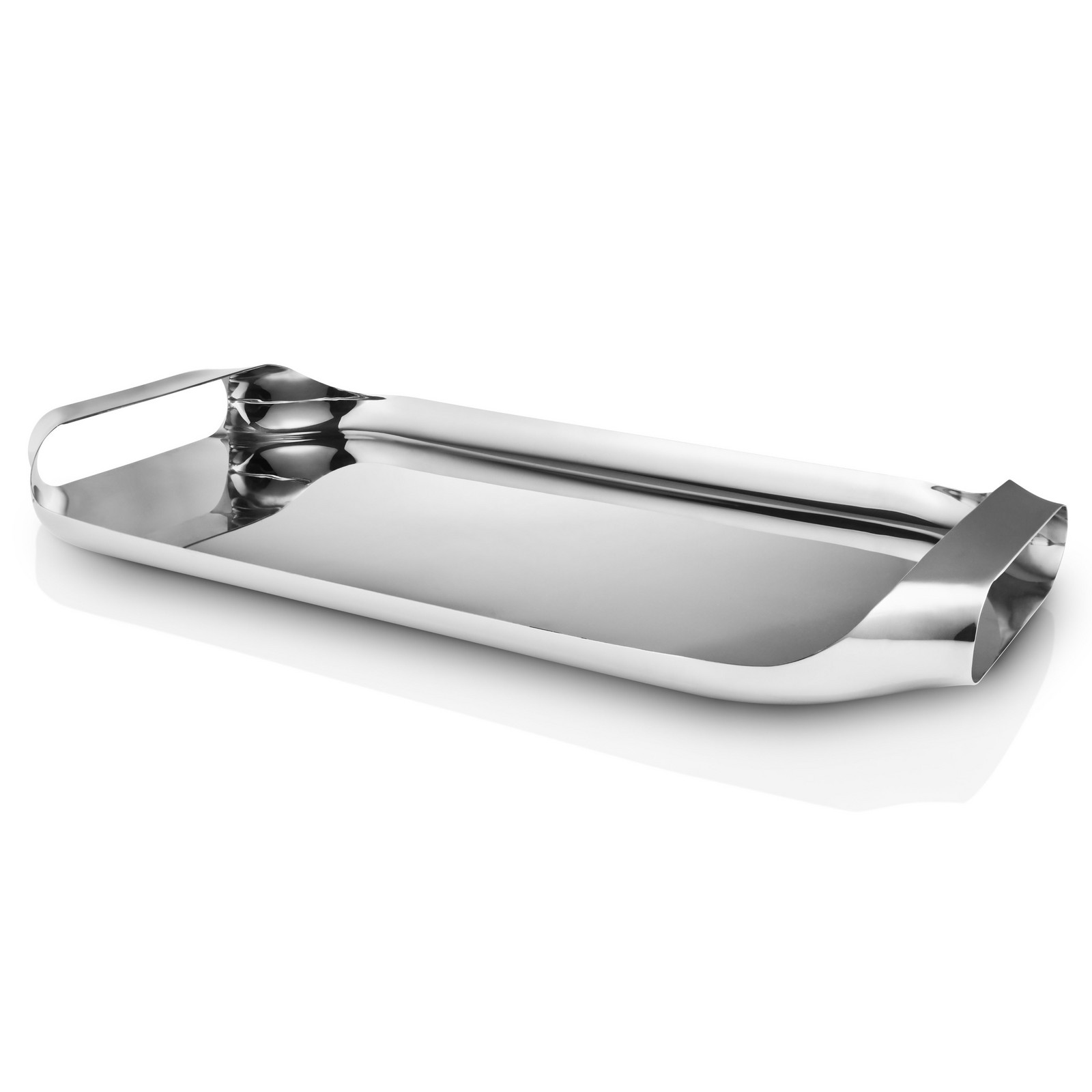 Servírovací podnos 43 x 25, stříbrná, nerezová ocel, Eva Solo