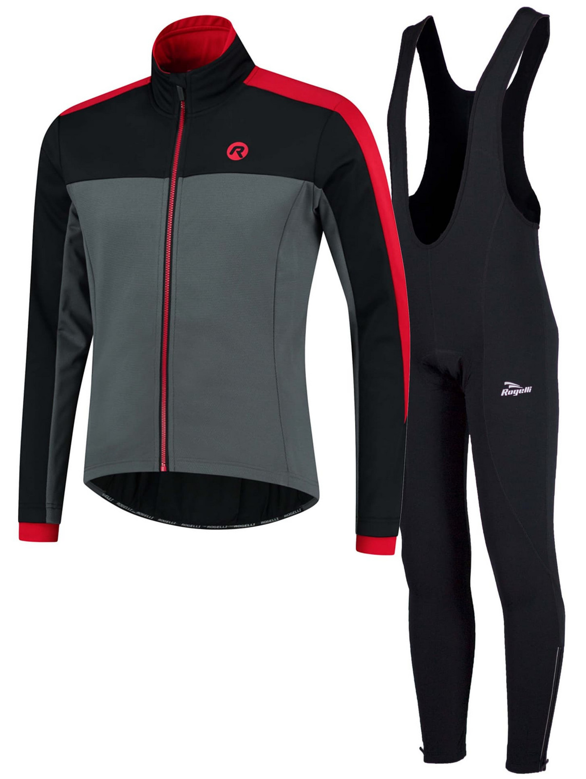 Termoizolační cykloblečení Rogelli FREEZE, červené